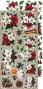Preview: Craft OClock - Ausschneidebogen "Oh Christmas Night" Extra Set Flowers & More - 18 Bogen