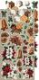 Preview: Craft OClock - Ausschneidebogen "Oh Christmas Night" Extra Set Flowers & More - 18 Bogen