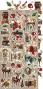 Preview: Craft OClock - Ausschneidebogen "Oh Christmas Night" Extra Set Flowers & More - 18 Bogen