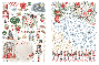 Preview: Graphic 45 - Transfer Aufkleber "Deck the Halls" Rub-On