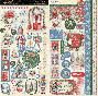 Preview: Graphic 45 - Aufkleber "Deck the Halls" Sticker