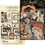 Preview: Graphic 45 - Stanzteile "Ghostly Greetings" Chipboard Tags & Frames