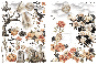 Preview: Graphic 45 - Transfer Aufkleber "Ghostly Greetings" Rub-On
