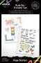 Preview: Arden Creative Studio - Transfer Aufkleber "Page Starters" Rub-On Transfer Set