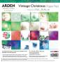 Preview: Arden Creative Studio - Designpapier "Vintage Christmas" Paper Pack 12x12 Inch - 12 Bogen