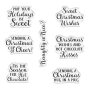 Preview: Crafters Companion - Stempelset & Stanzschablone "Hot Chocolate" Stamp & Dies