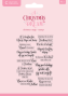 Preview: Crafters Companion - Stempelset "Christmas Magic" Clear Stamps