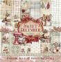 Preview: Papers For You - Designpapier "Sweet December" Scrap Paper Pack 30,5 x 32 cm - 12 Bogen
