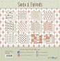 Preview: Papers For You - Designpapier "Santa & Friends" Scrap Paper Pack 30,5 x 32 cm - 12 Bogen