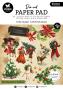 Preview: Studio Light - Stanzpapierbblock A5 "Vintage Christmas" Die Cut Paper Pad - 20 Bogen