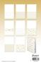Preview: Studio Light - Foliertes Papier "Golden Christmas" Foiled Cards Paper Pad 10,8x14cm - 24 Bogen