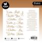 Preview: Studio Light - Stanzteile "Classic Bronze Christmas" Paper Elements Sentiments Foil 