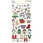 Preview: Simple Stories - Aufkleber "All Wrapped Up" Chipboard Sticker 