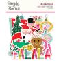 Preview: Simple Stories - Stanzteile "Hard Candy Christmas" Bits & Pieces 