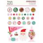 Preview: Simple Stories - Decorative Brads "Hard Candy Christmas" 