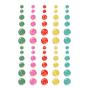 Preview: Simple Stories - Enamel Dots "Hard Candy Christmas" 60 Stück 