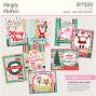 Preview: Simple Stories - Cards Kit "Hard Candy Christmas"