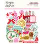 Preview: Simple Stories - Stanzteile "Hard Candy Christmas" Sweets Bits & Pieces 