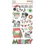 Preview: Simple Stories - Aufkleber "Say Cheese Classic Mouse Christmas" Chipboard Sticker 