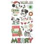 Preview: Simple Stories - Aufkleber "Say Cheese Classic Mouse Christmas" Chipboard Sticker 