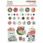 Preview: Simple Stories - Decorative Brads "Say Cheese Classic Mouse Christmas" 