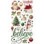 Preview: Simple Stories - Aufkleber "Simple Vintage Believe" Chipboard Sticker 