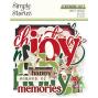 Preview: Simple Stories - Stanzteile "Simple Vintage Believe" Sentiments Bits & Pieces 