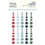 Preview: Simple Stories - Enamel Dots "Simple Vintage Flannel Season" 60 Stück 