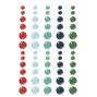 Preview: Simple Stories - Enamel Dots "Simple Vintage Flannel Season" 60 Stück 