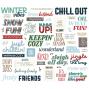Preview: Simple Stories - Stanzteile "Simple Vintage Flannel Season" Sentiment Bits & Pieces 