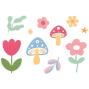 Preview: Sizzix - Stanzschablone "Happy Florals" Thinlits Craft Dies