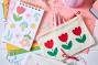 Preview: Sizzix - Stanzschablone "Happy Florals" Thinlits Craft Dies