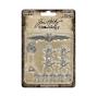 Preview: Tim Holtz - Idea Ology - Metallfiguren "Halloween Adornments"