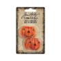 Preview: Tim Holtz - Idea Ology - Resin Kürbise "Halloween Jack-O-Lanterns"