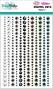 Preview: Carlijn Design - Klebesteine "Eyes 1" Enamel Dots 300 Stück