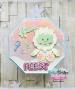 Preview: Carlijn Design - Stanzschablone "Mochi the Yeti" Dies 