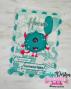 Preview: Carlijn Design - Schablone 15,5x15,5cm "Kerst Patronen" Stencil