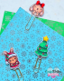Preview: Carlijn Design - Stanzschablone "Vroholijk Kerstbeest " Dies