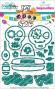 Preview: Carlijn Design - Stanzschablone "Sugar Skulls" Dies 