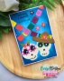 Preview: Carlijn Design - Stempelset "Sugar Skulls" Clear Stamps