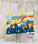 Preview: Carlijn Design - Stanzschablone "Peculiar Town" Dies 