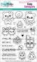 Preview: Carlijn Design - Stempelset "Choco Friends " Clear Stamps