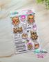 Preview: Carlijn Design - Stempelset "Choco Friends " Clear Stamps