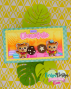 Preview: Carlijn Design - Stempelset "Choco Friends " Clear Stamps