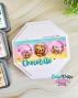 Preview: Carlijn Design - Stanzschablone "Choco Friends Words" Dies 