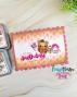 Preview: Carlijn Design - Stanzschablone "Choco Friends Words" Dies 