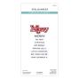 Preview: Spellbinders - Stempelset & Stanzschablone "Merry Sentiments" Clear Stamps & Dies