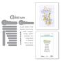 Preview: Spellbinders - Stempelset & Stanzschablone "Christmas Sentiments" Clear Stamps & Dies