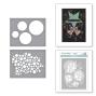Preview: Spellbinders - Schablone "Lots of Circles" Stencil