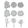 Preview: Spellbinders - Stanzschablone "Changing Trees" Dies